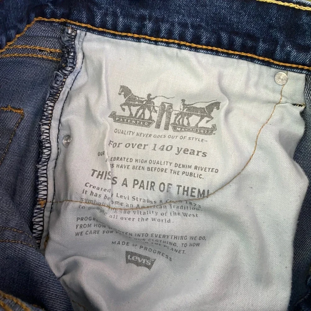 Vintage Levis 505 Dark Wash Mens 34x30 Straight Leg Everyday‎ Casual Western